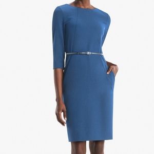 MM LaFleur Burnt Orange Etsuko Dress